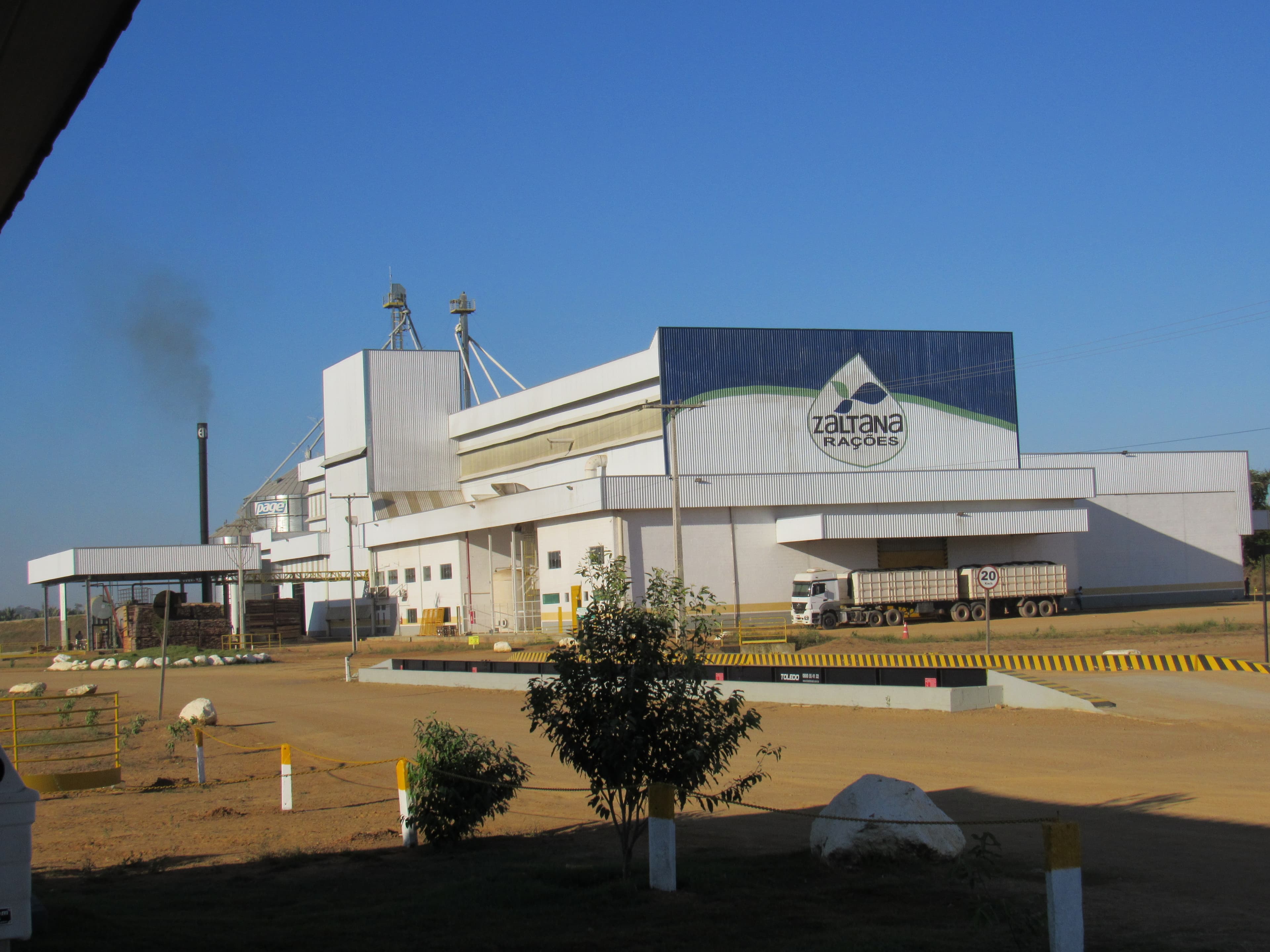 Unidade industrial da Zaltana Rações